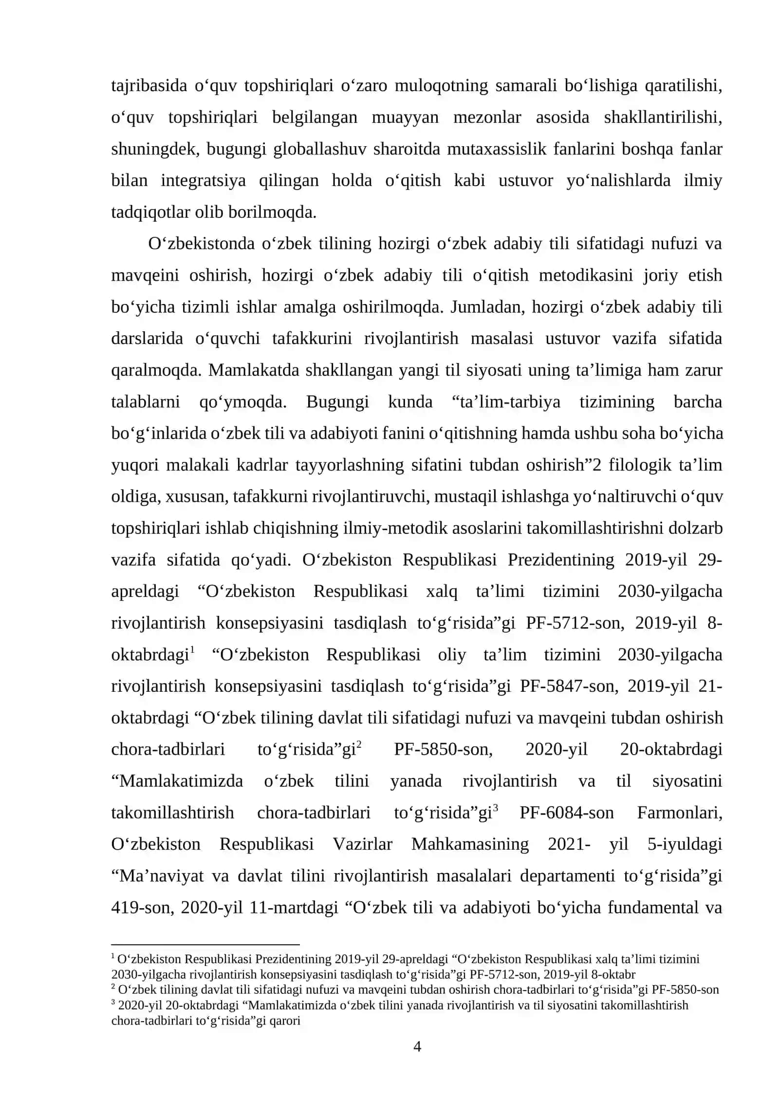 Yozuvchi hayoti va ijodini o'rganish yuzasidan 3