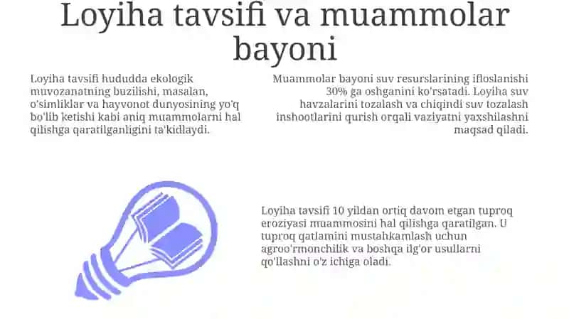 EKOLOGIK LOYIHA 3