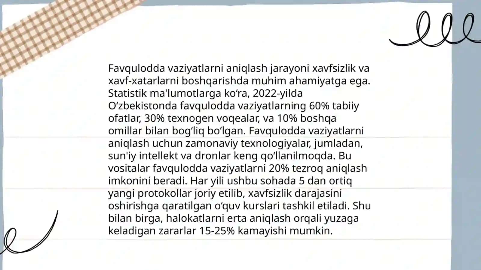 Favqulodda vaziyatlarda aholini evakuatsiya qilish 3