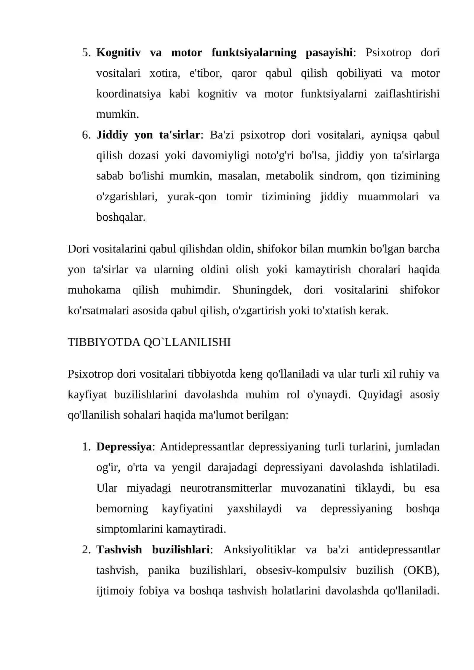 Psixotrop dori vositalari haqida umumiy ma'lumot 3