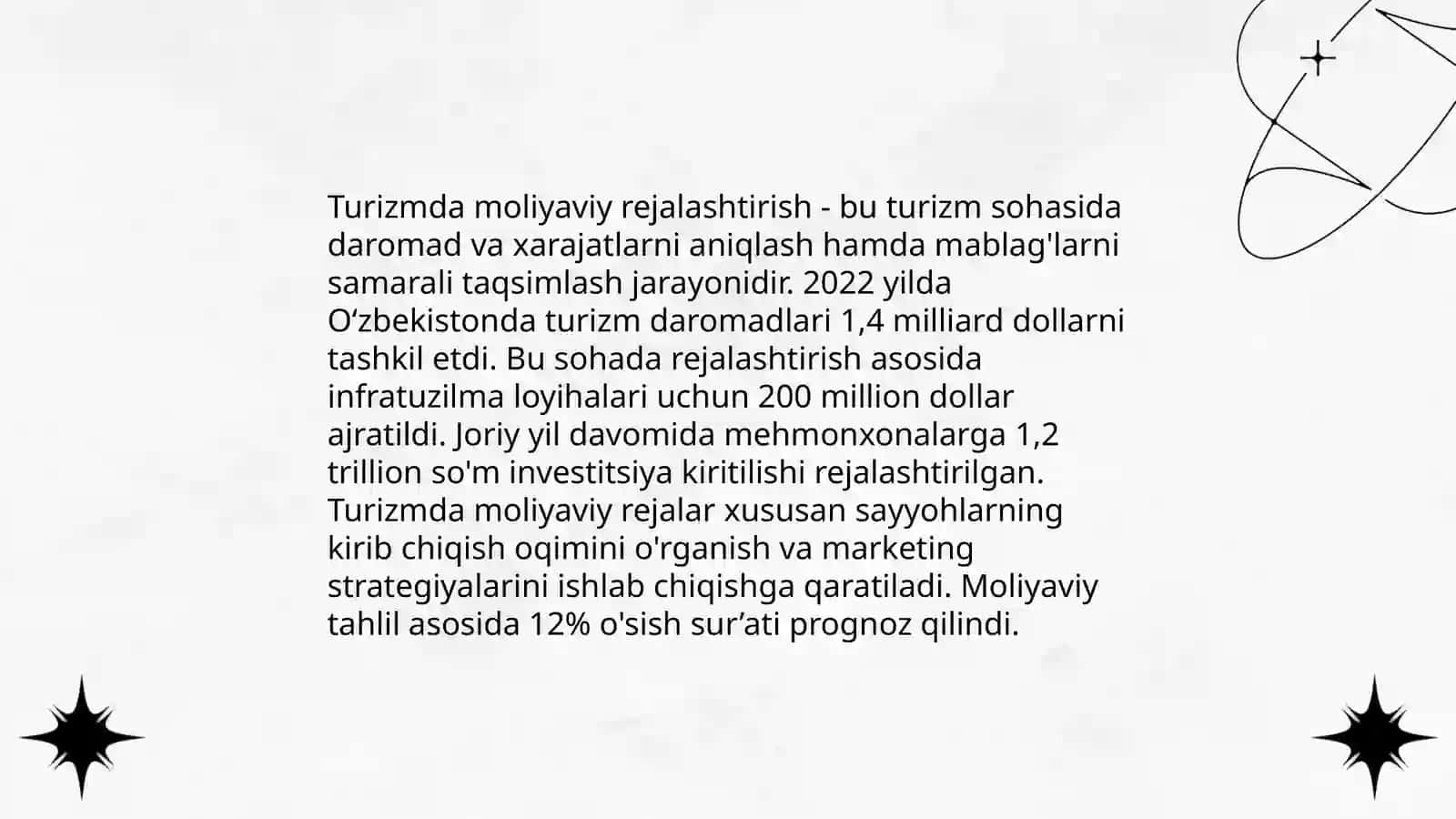 Turizmda moliyaviy logistika 3