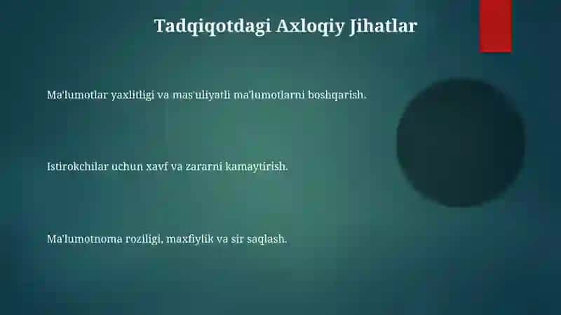 Psixologiya fanining tadqiqot metodlari 3