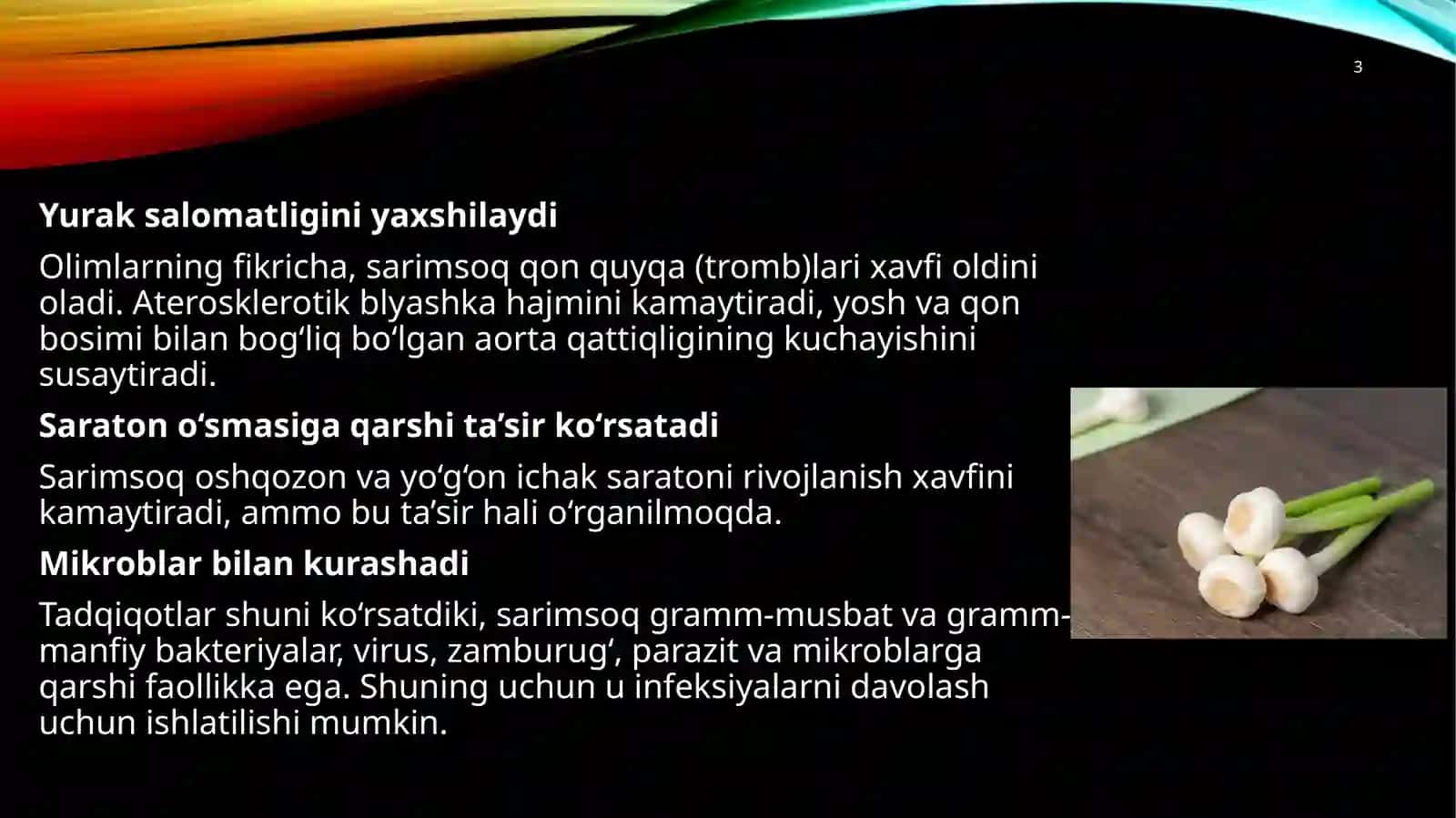 Sarimsoq piyozning dorivorligi va yetishtirish texnologiyasi 3