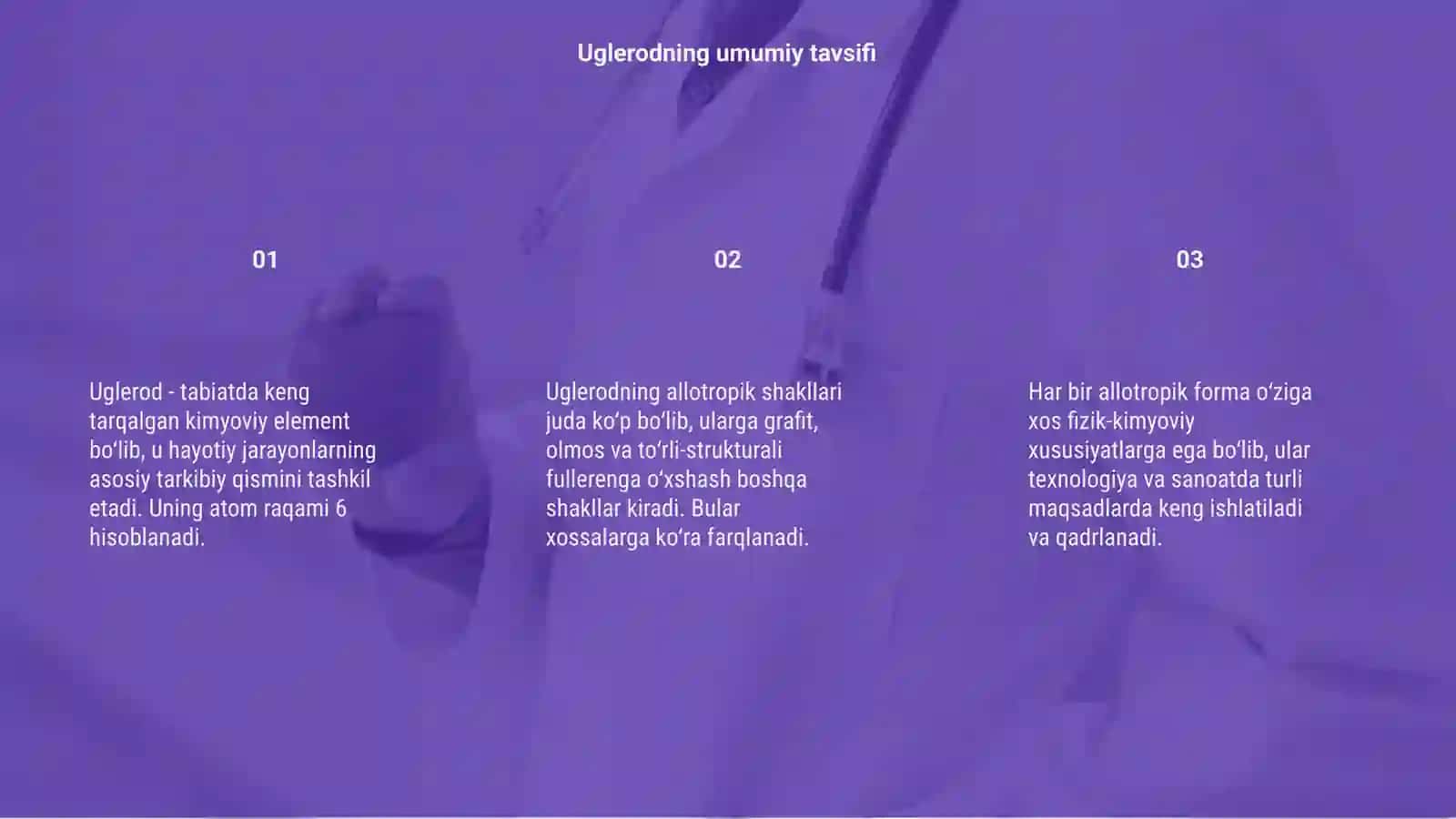 Uglerod alotropyasi 3