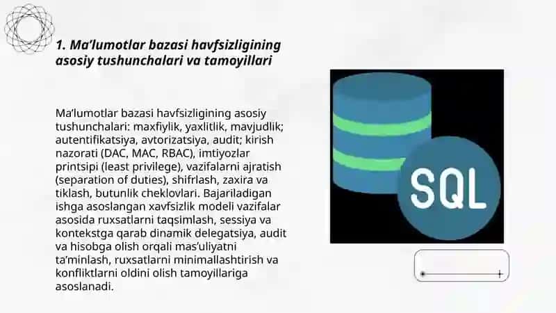 Bajariladigan ishga asoslangan havfsizlik modeli 3