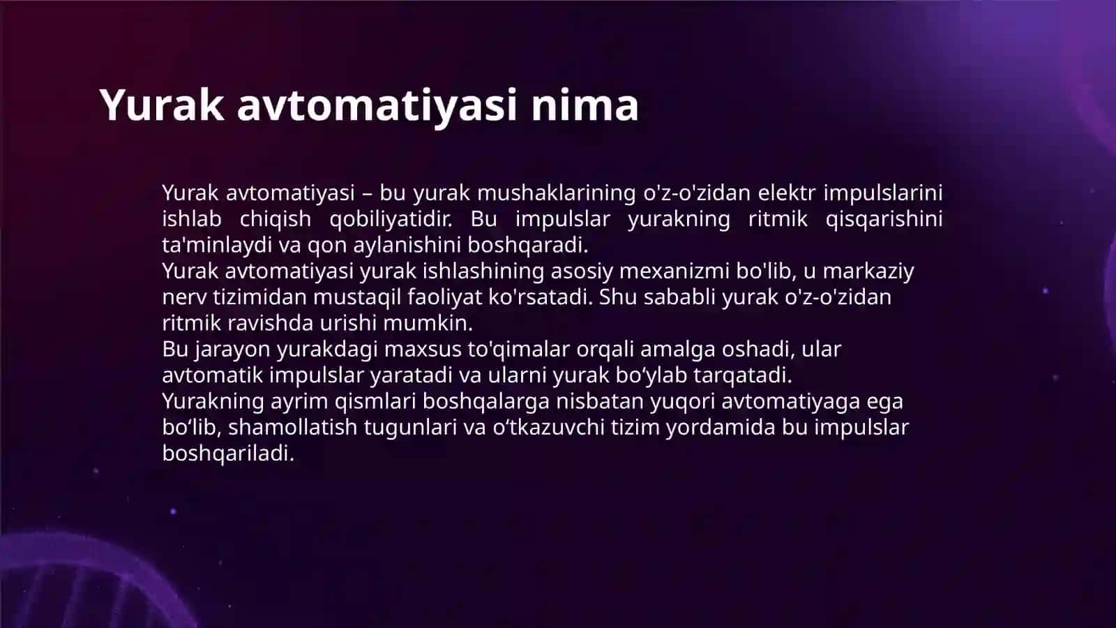 YURAK AVTOMATIYASI VA UNING TUZILISHI 3