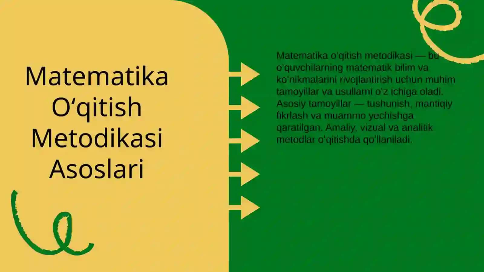 Boshlangʻich sinf matematika oʻqitish metodikasi 3