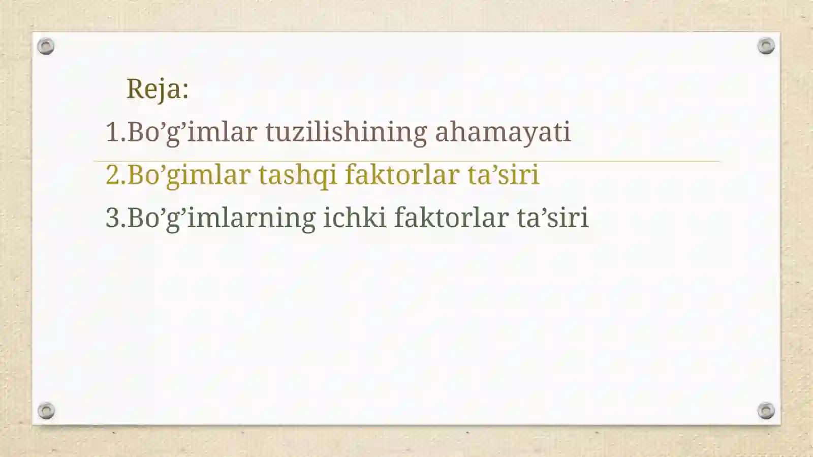 ODAM ANATOMIYASI FANIDAN TAYYORLAGAN MUSTAQIL ISHI 3