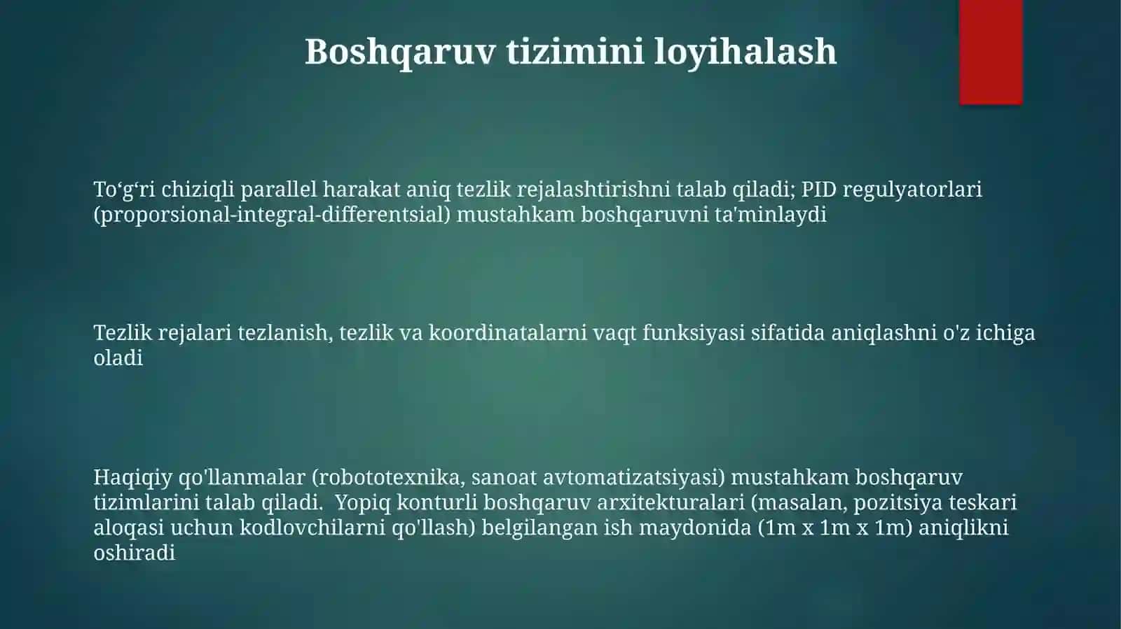 Qattiqjismning tekis parallel harakatida tezliklar plani qurish 3