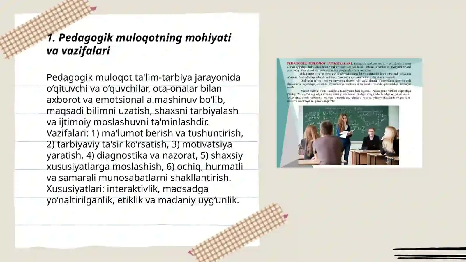 Pedagogik faoliyatda muloqot 3