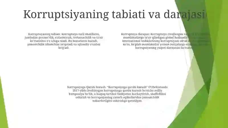 Karrupsiyaga Qarshi Kurash 3