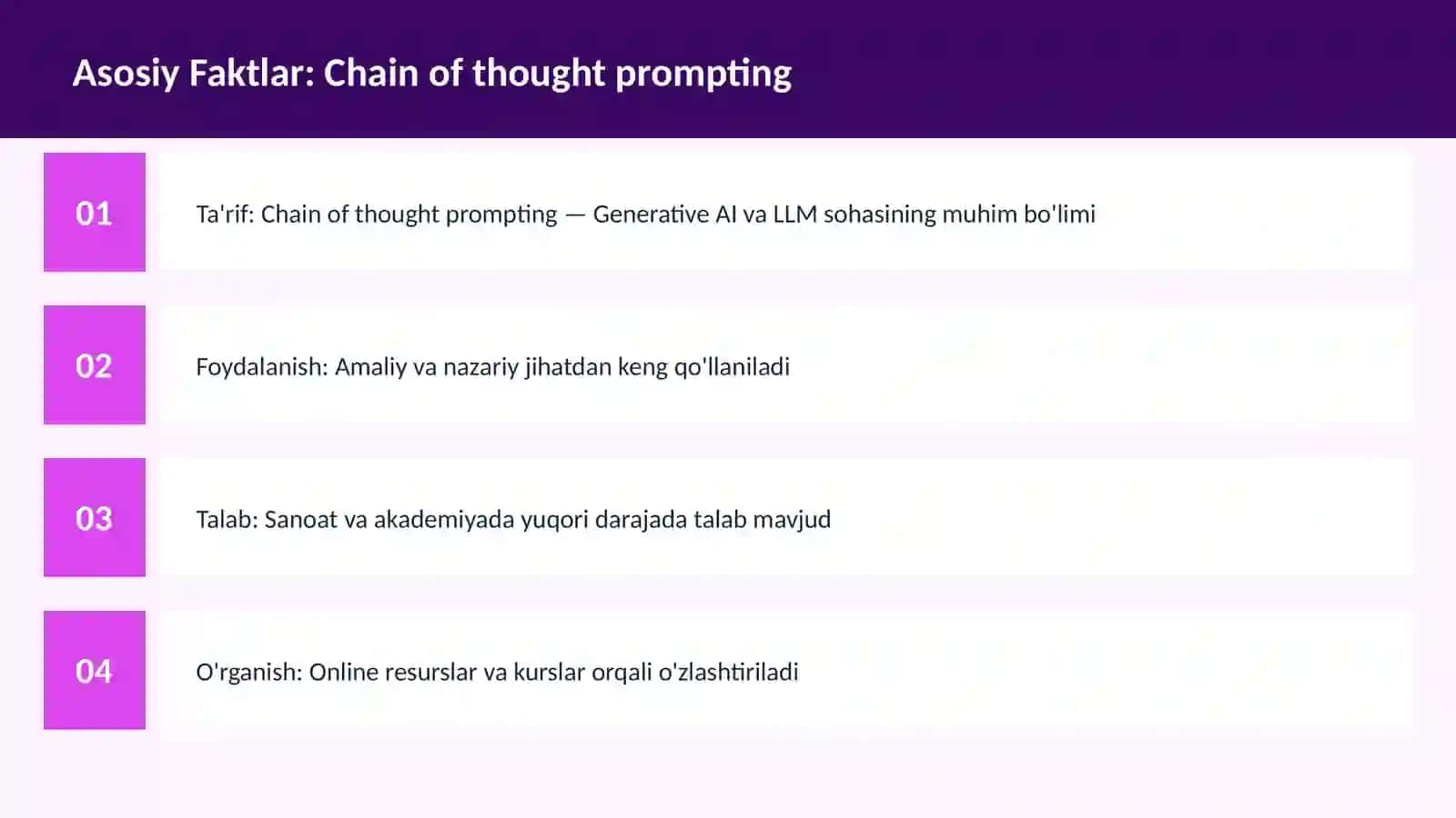 Chain of thought prompting 3