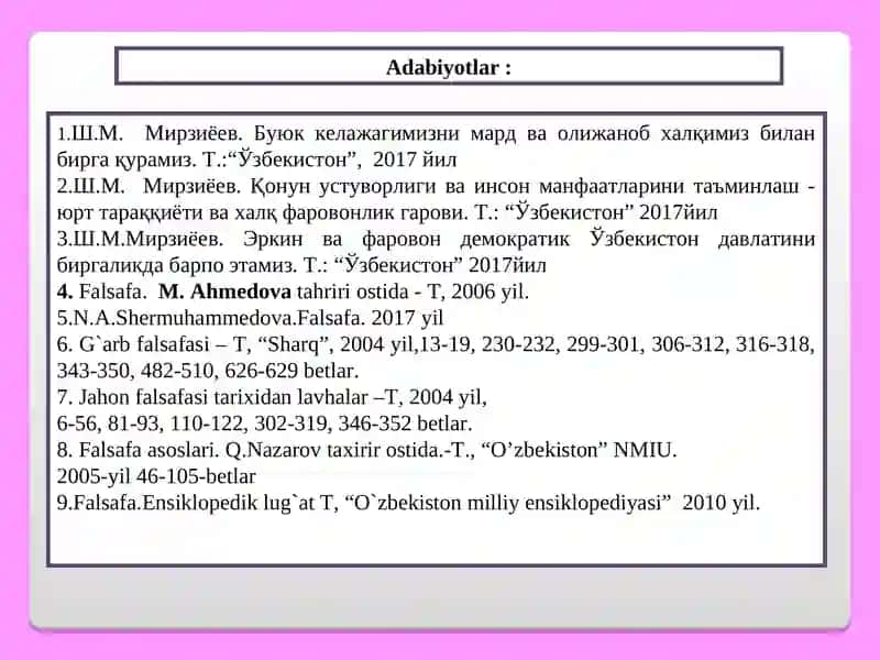 G`ARB FALSAFASINING USTUVOR YO`NALISHLARI VA ULARNING FAN TARAQQIYOTIGA TA`SIRI 3