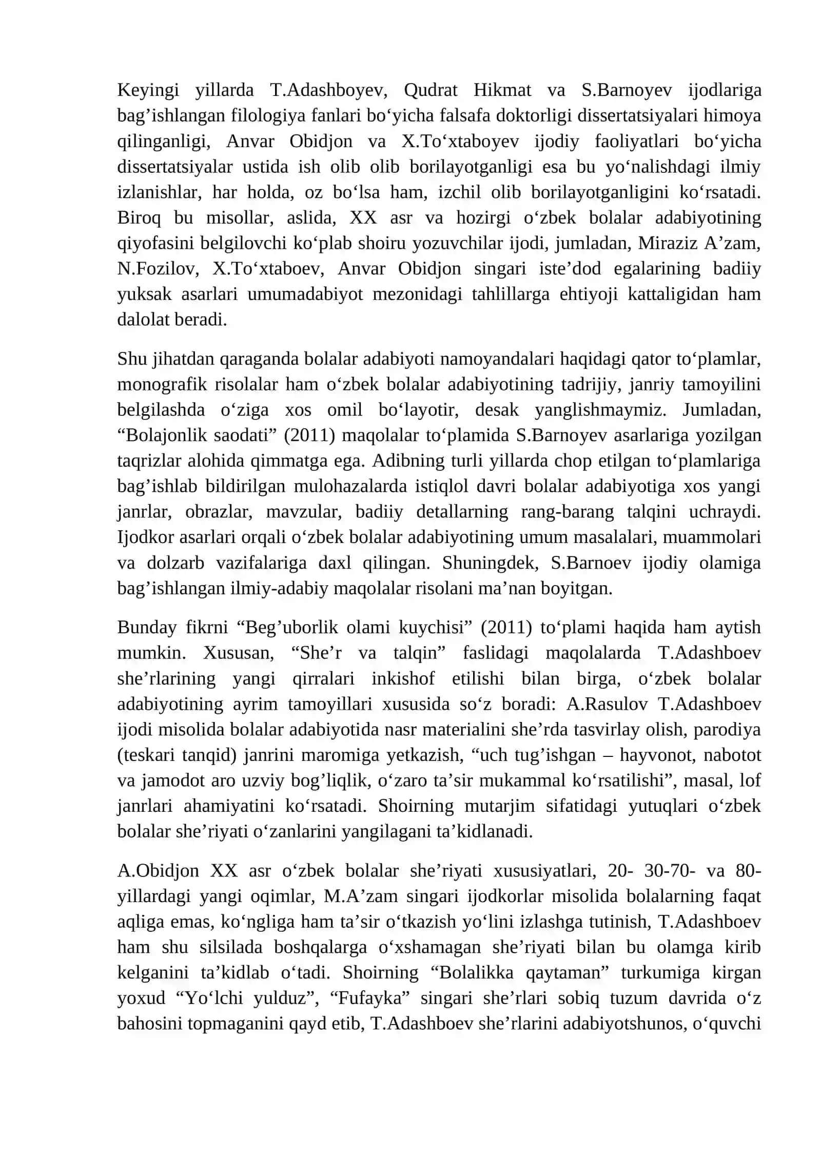 Istiqlol davri bolalar adabiyoti 3