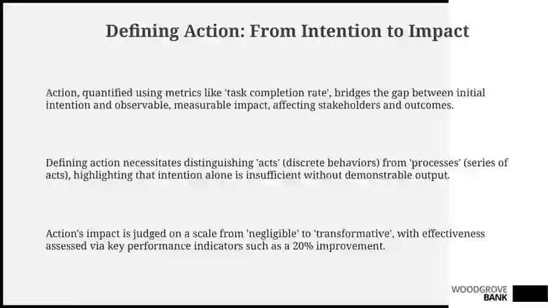 Understanding Action: From Motivation to Impact 3