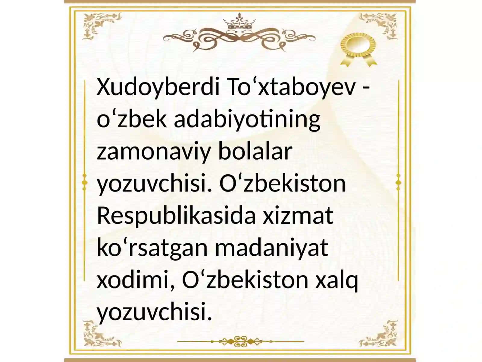 Xudoyberdi To‘xtaboyev 3