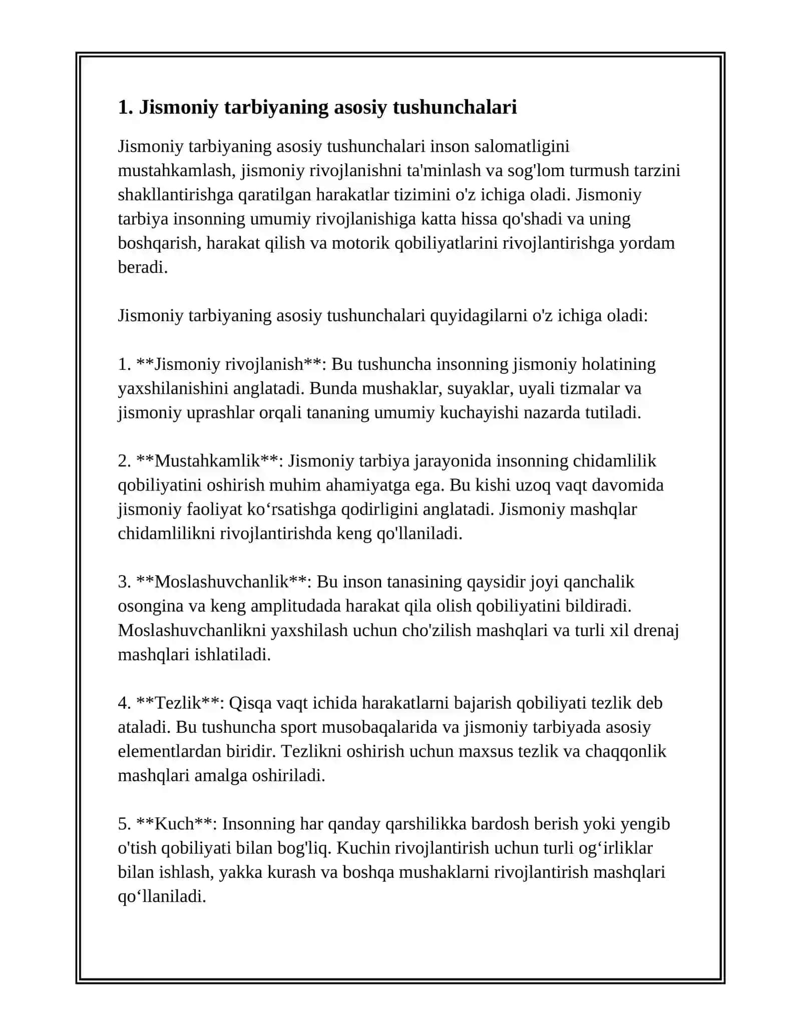 JISMONIY TARBIYA VOSITALARINING TAVSIFI 3