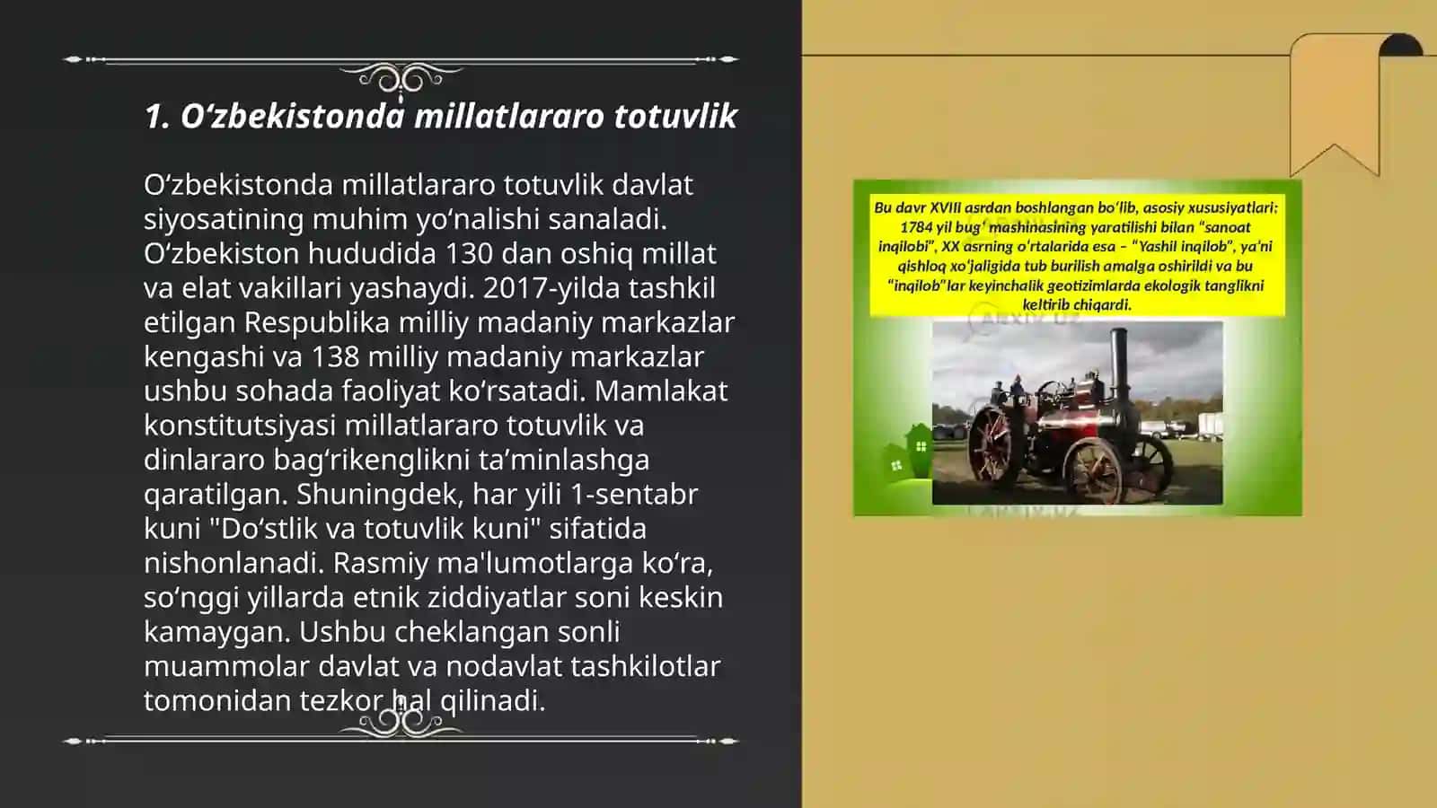 Oʻzbekistonda millatlararo munosabatlar va bagʻrikenglik 3