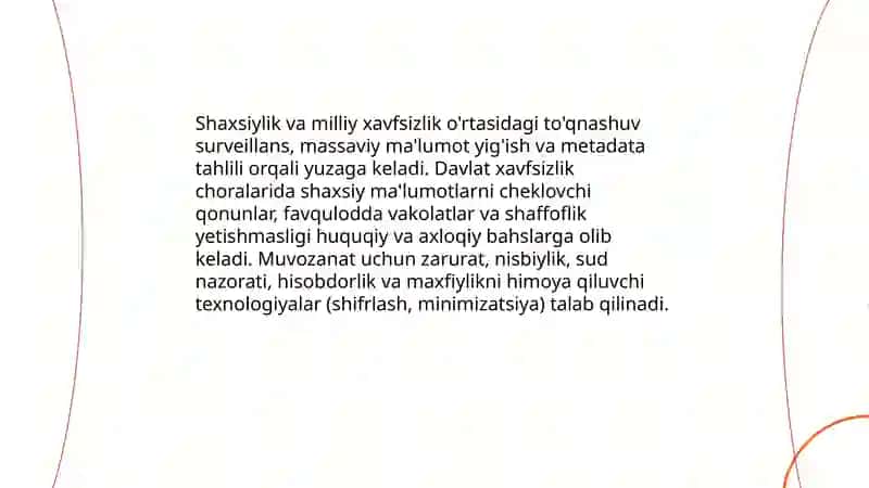 Axborotlashgan va raqamli jamiyatda manfaatlar to'qnashuvi 3