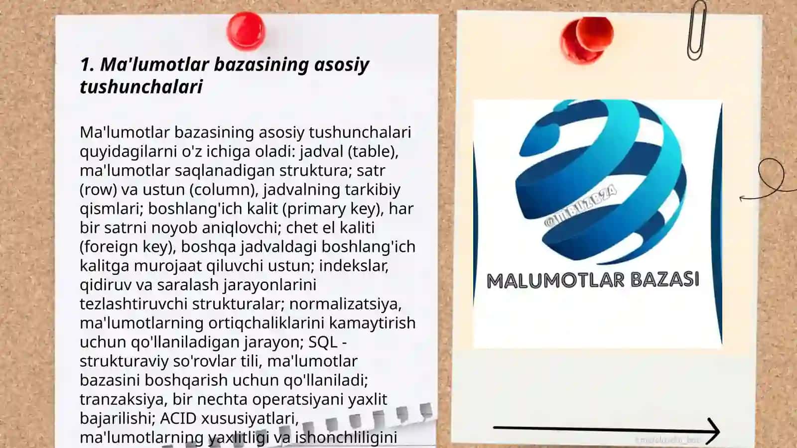 Internet tarmog'idagi ma'lumotlar bazasini dasturiy tizim vositalari yordamida yaratish 3