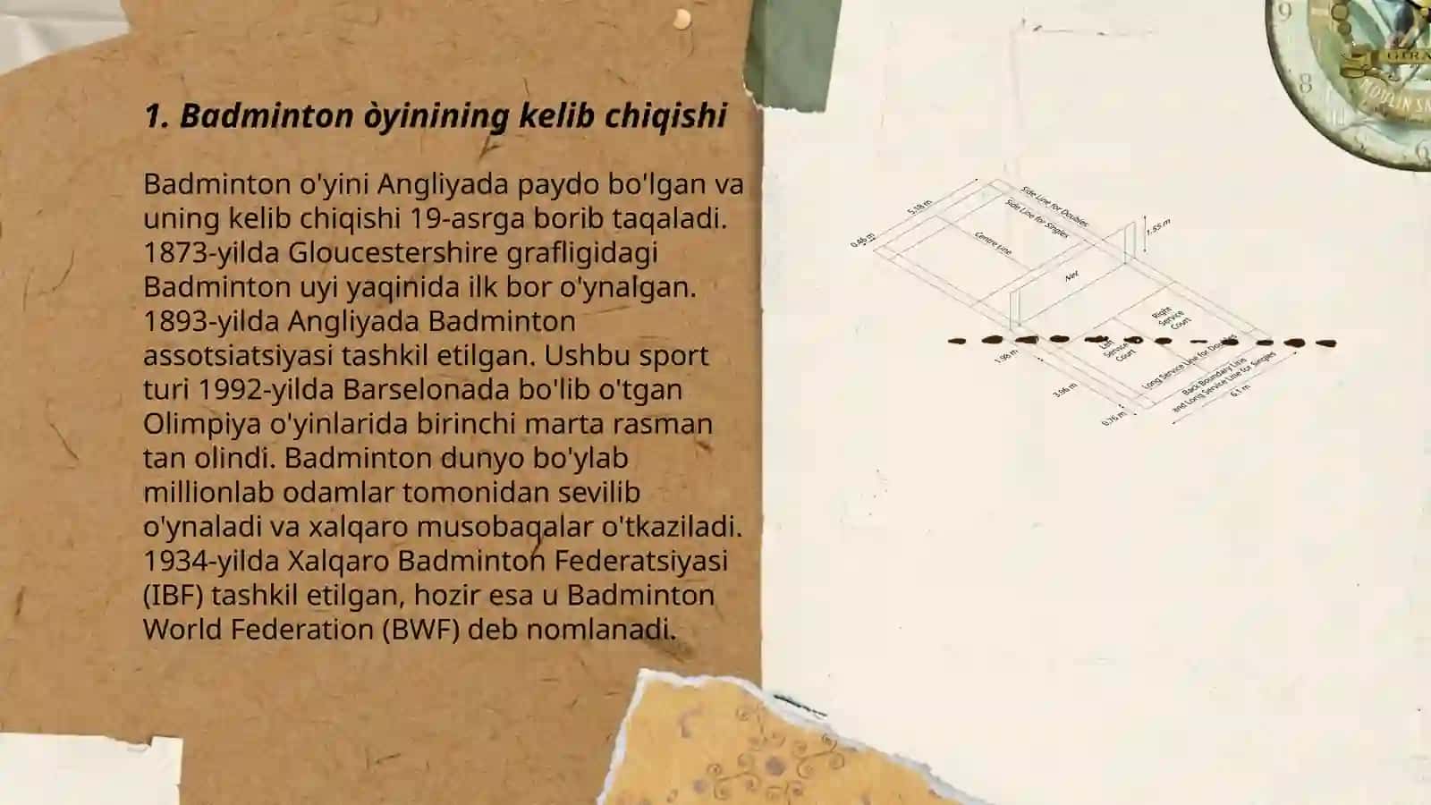 Badmintonning rivojlanishi 3