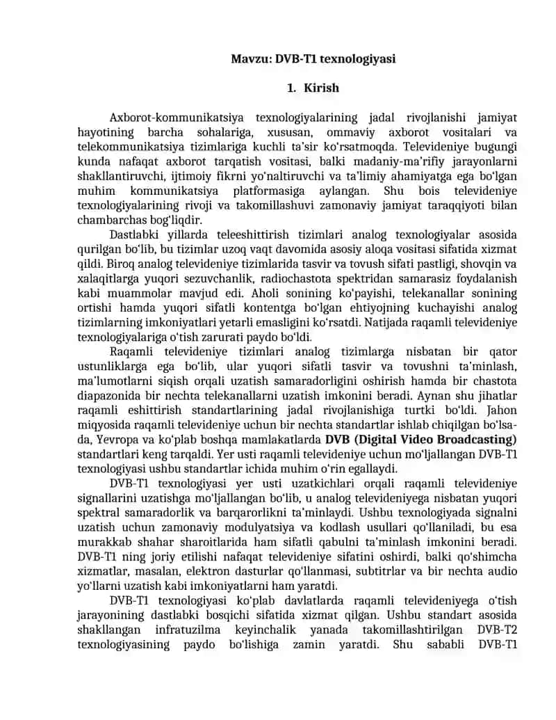 DVB-T1 texnologiyasi 3