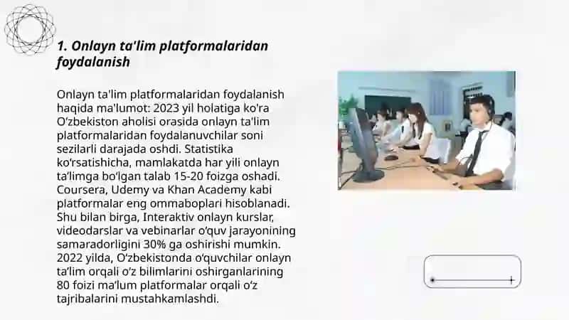 Chet tilini oʻqitishning zamonaviy ta'lim texnologiyalari 3