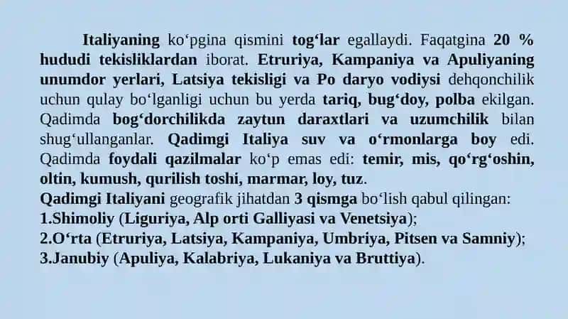 QADIMGI RIM TARIXIGA KIRISH 3