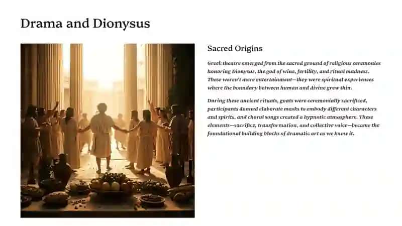 Greek Drama: Comedy and Tragedy 3