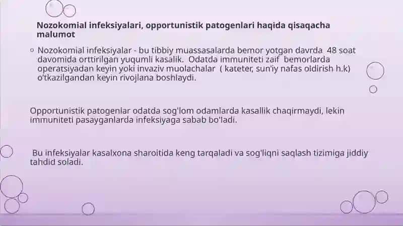 Nozokomial infeksiyalari 3