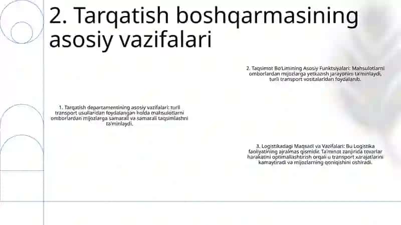 Logistika nazariyot va amaliyoti 3