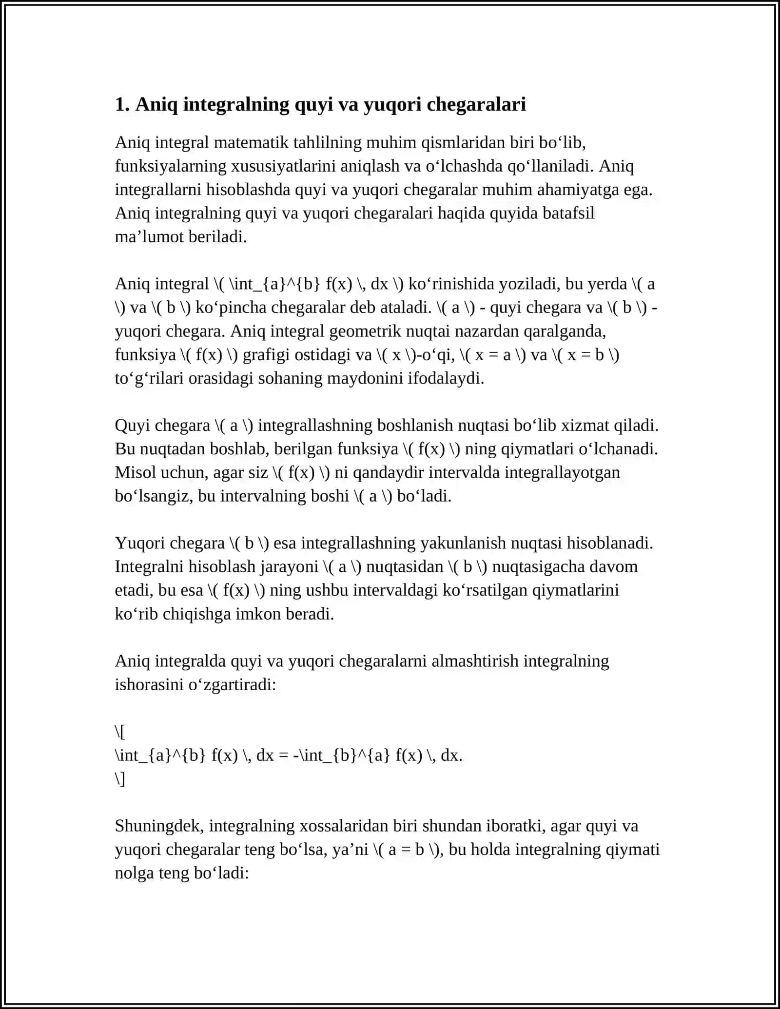 ANIQ INTEGRAL 3