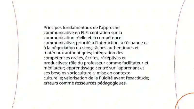 Les approches communicatives dans l'enseignement du français 3
