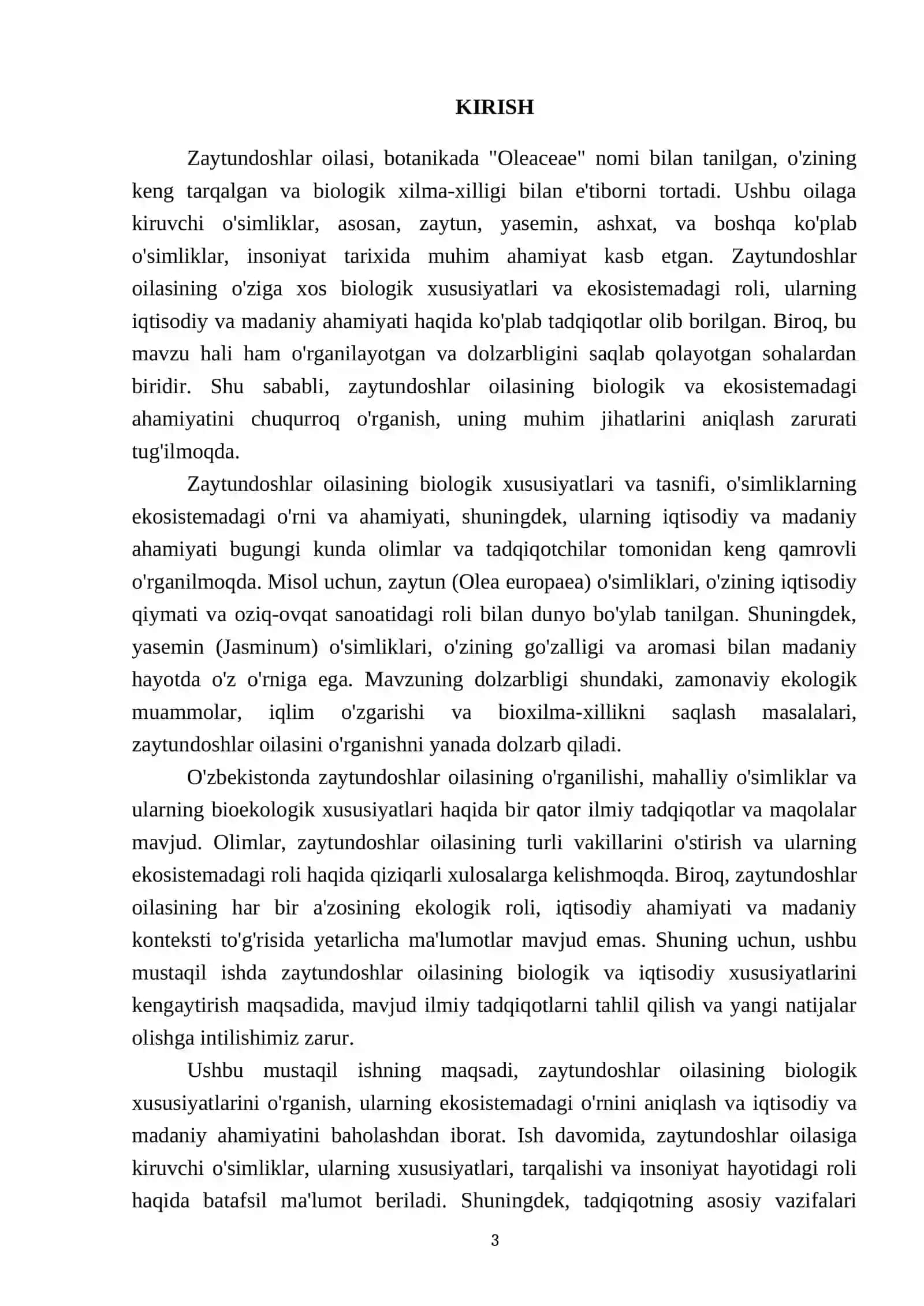 Zaytundoshlar oilasi 3