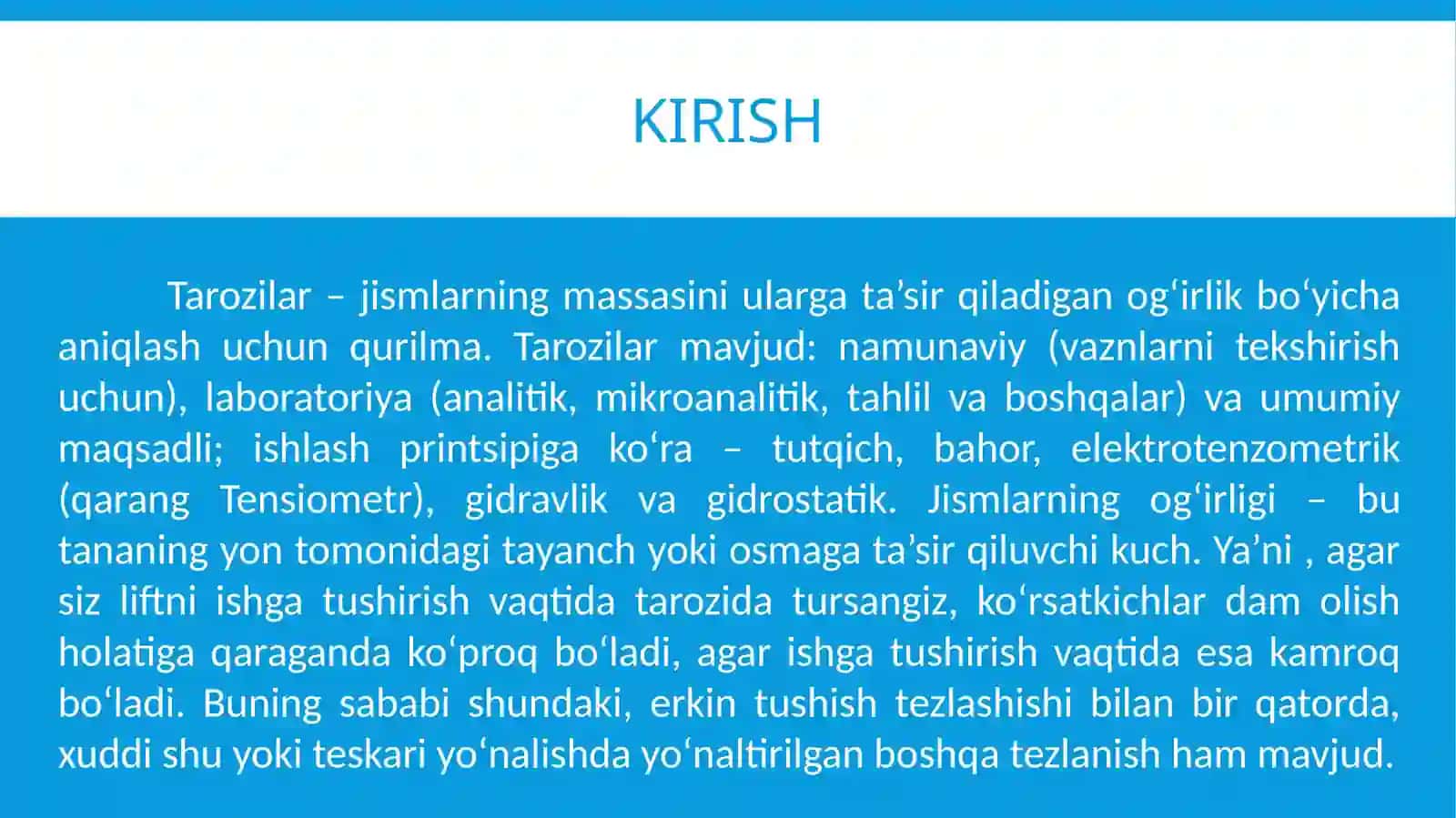 ELEKTRON RAQAMLI TIBBIYOTDA QO‘LLANILADIGAN CHAQALOQ TAROZISINI LOYIHALASH 3