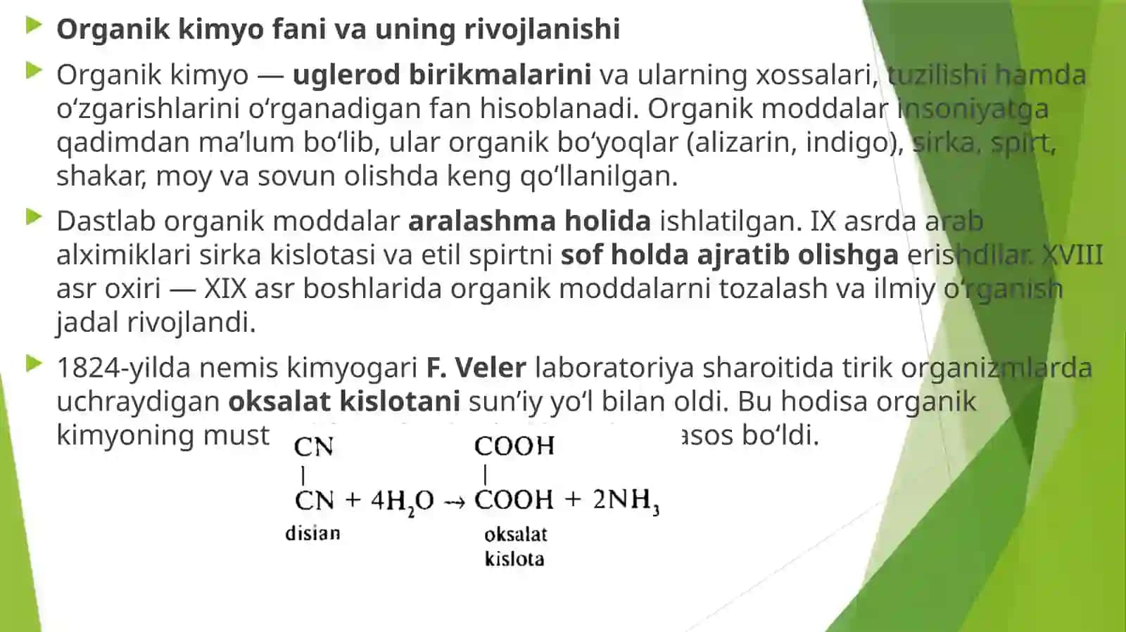 Organik birikmalar ning klassifikatsiyasi 3