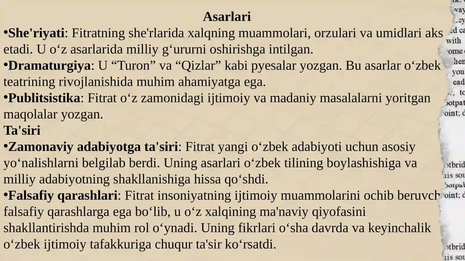 Abdurauf Fitratning "Rahbarinajot" risolasidagi "Baxtsiz odamlarning ikkitoifasi" ga oid qarashlari 3