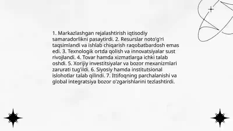 Iqtisodiyotning bozor munosabatlariga otishi 3