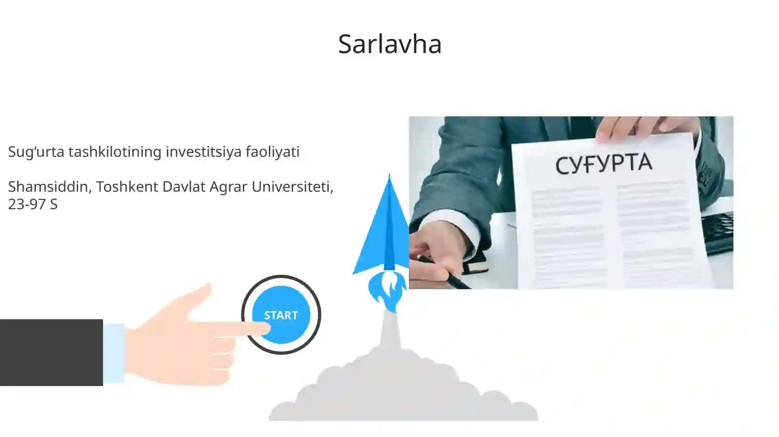 Sug‘urta tashkilotining investitsiya faoliyati 3
