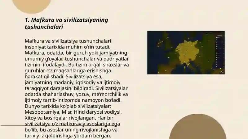 Mafkura va sivilizatsiya 3