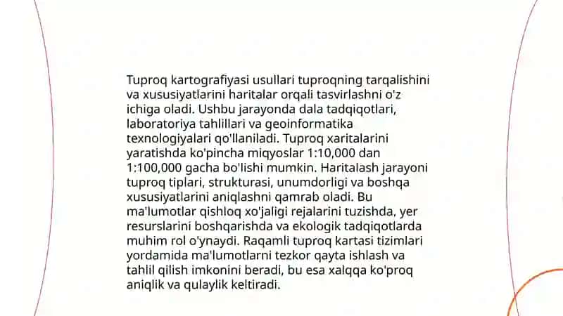 Tuproqlar Geografiyasida Tadqiqot Metodlarini Tahlil Qilish 3