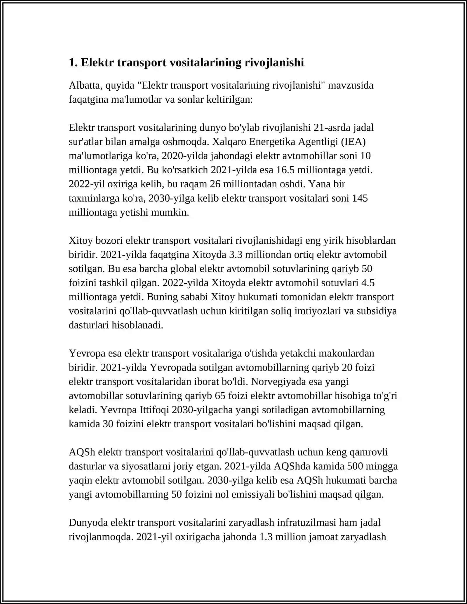 INAVATSION MOBIL ENERGETIK VOSITALAR 3