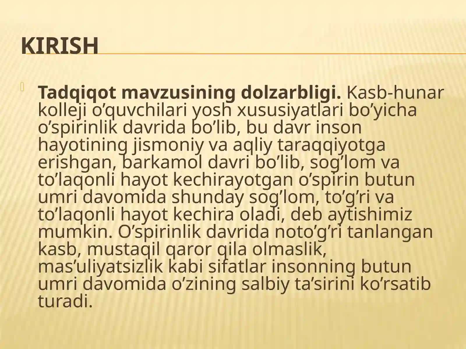 «KOLLEJO’QITUVCHISI PEDAGOGIK QOBILIYATLARI TASHXISI» 3