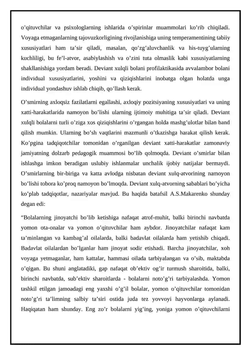 Deviant xulq-atvor ijtimoiy pedagogik muammo sifatida 3