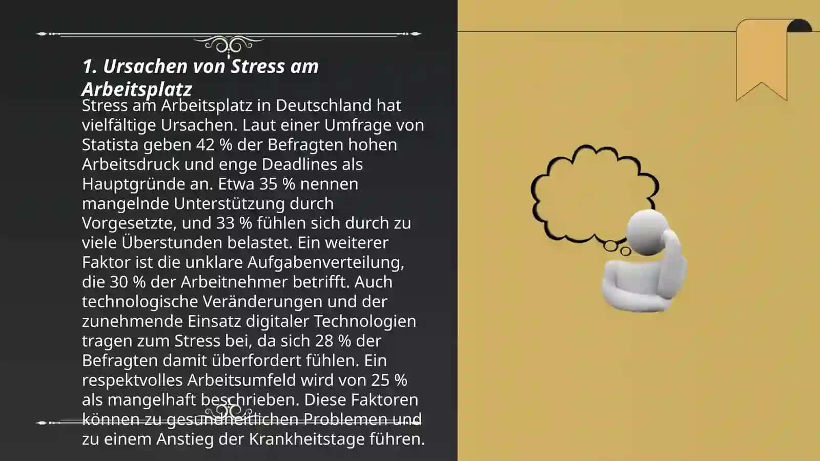 Stress am Arbeitsplatz in Deutschland 3
