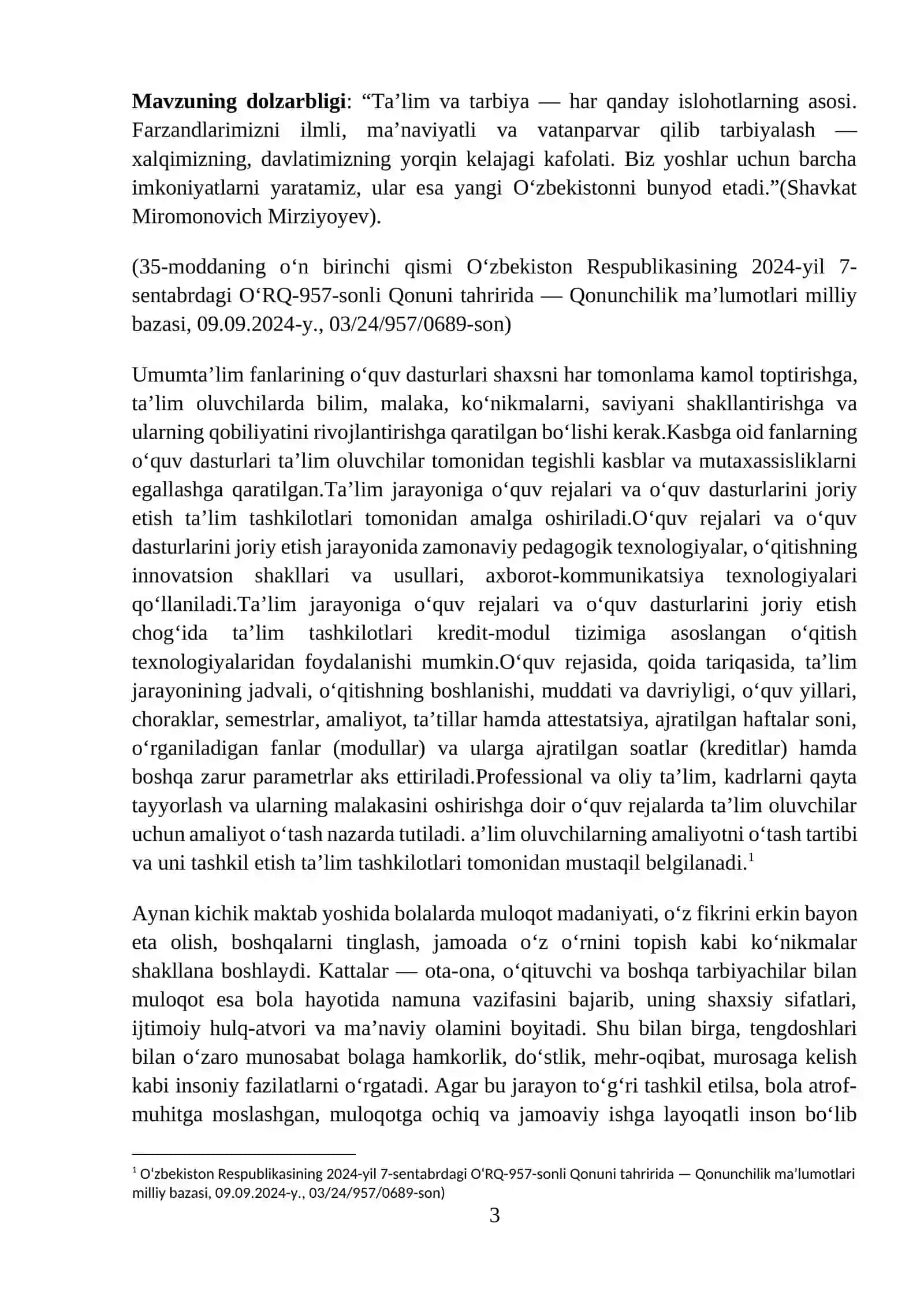 Kichik maktab yoshidagi òquvchilarning kattalar va tengdoshlari bilan muloqotning uziga xosligi 3