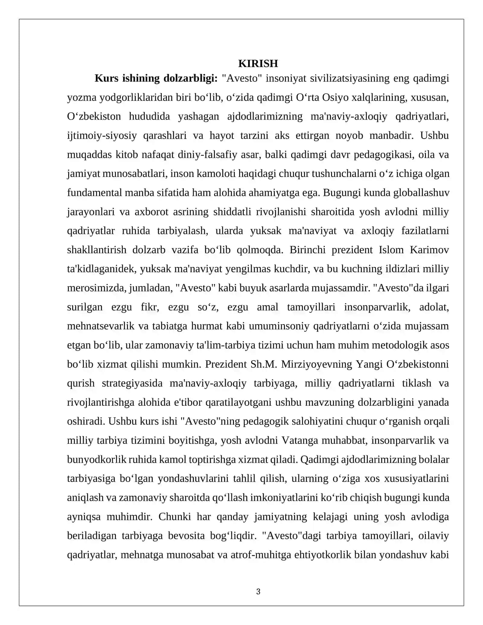 "AVESTO"da bola tarbiyasi haqidagi qarashlar 3