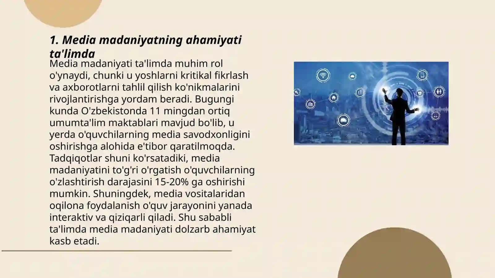 Media madaniyat va innovatsion pedagogik texnologiyalar 3