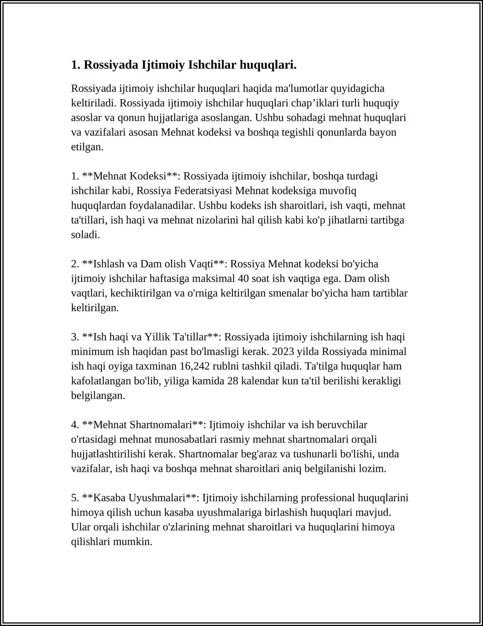 ROSSIYADA IJTIMOIY ISHCHILARNI HUQUQIY QOʻLLAB-QUVVATLASH 3