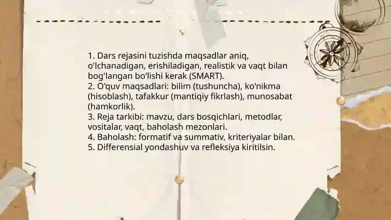 Boshlang'ich sinflarda matematika o'qitish metodikasi 3